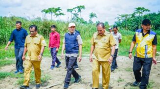Wagub Aceh Tinjau Jalan Rusak dan PDAM Bermasalah di Aceh Tamiang