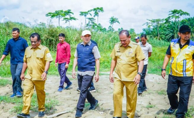 Wagub Aceh Tinjau Jalan Rusak dan PDAM Bermasalah di Aceh Tamiang