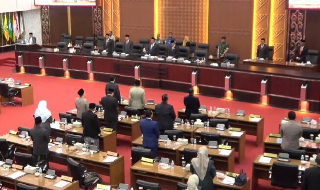 DPRA Setujui Tiga Raqan Inisiatif, Fokus Perkuat Syariat, Tambang, dan Generasi Aceh