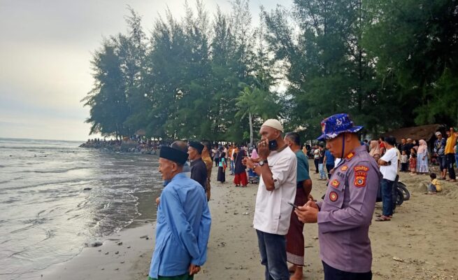 Satu Remaja Korban Terseret Ombak di Pantai Ujong Manggeng Ditemukan Meninggal, Satu Masih Dicari