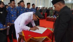 Pemkab Abdya Lantik 30 Pejabat, Empat Kepala Puskesmas Ikut Berganti