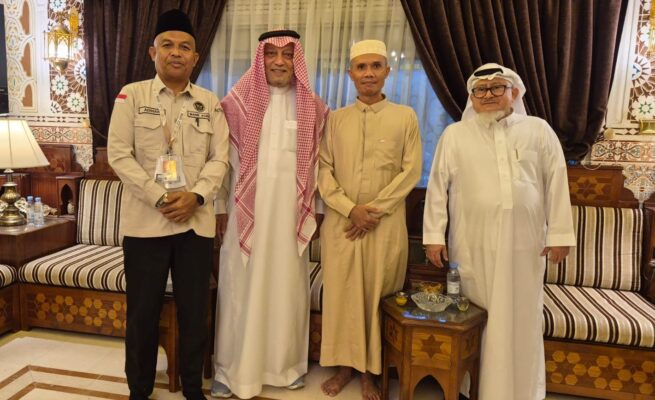 Wabup Zaman Akli Bersilaturahmi dengan Nazhir Wakaf Baitul Asyi di Jeddah