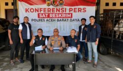 Polres Abdya Bongkar Pencurian Sapi Rp103 Juta, Dua Pelaku Ditangkap