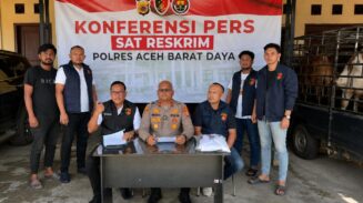 Polres Abdya Bongkar Pencurian Sapi Rp103 Juta, Dua Pelaku Ditangkap