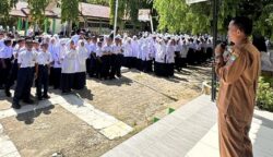 Awali Tahun Pelajaran Baru, SMPN 1 Blangpidie Fokus Bentuk Karakter Lewat MPLS