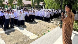 Awali Tahun Pelajaran Baru, SMPN 1 Blangpidie Fokus Bentuk Karakter Lewat MPLS