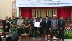 Setujui LPJ APBK 2025, DPRK Abdya Desak Bupati Perketat Pengawasan SKPK