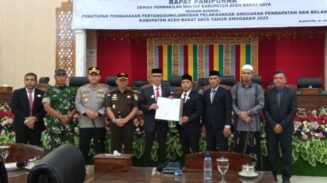 Setujui LPJ APBK 2025, DPRK Abdya Desak Bupati Perketat Pengawasan SKPK