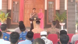 Lepas Sabut Kapolres, AKBP Ade Gita Rachmadi: Saya Ingin Berbakti untuk Masyarakat Abdya
