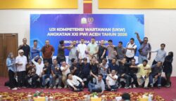 UKW PWI Aceh Angkatan XXI Tuntas, Seluruh Peserta Lulus Kompeten 100 Persen