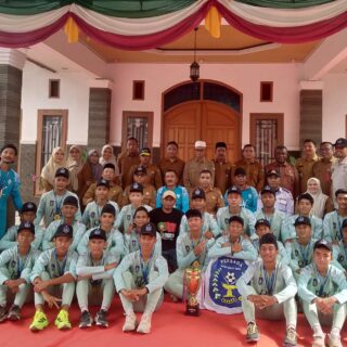 Juara Soeratin U-17 Aceh, Persada Abdya Diarak Meriah Ribuan Warga hingga Pendopo Bupati