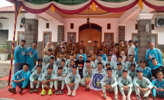Juara Soeratin U-17 Aceh, Persada Abdya Diarak Ribuan Warga hingga Pendopo Bupati