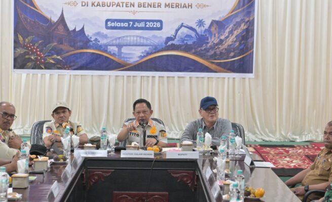 Mendagri dan Wagub Aceh Percepat Rehabilitasi Pascabencana di Bener Meriah