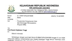 Kejagung Instruksikan Kajati Stop Pengumpulan Data Program MBG
