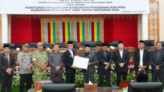DPRK dan Pemkab Abdya Sepakati Perubahan KUA-PPAS 2026, Belanja Tembus Rp1,06 Triliun