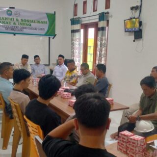 BMK Abdya Dorong PT Mon Jambee Salurkan Zakat dan Infak Lewat Baitul Mal