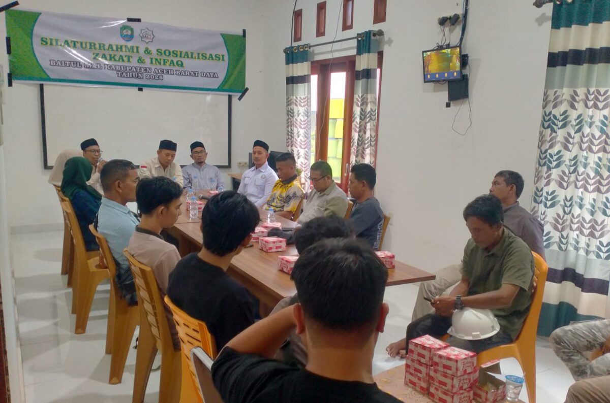 BMK Abdya Dorong PT Mon Jambee Salurkan Zakat dan Infak Lewat Baitul Mal