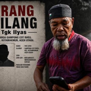 Tgk Ilyas Warga Cot Rheu Dikabarkan Hilang Usai Kericuhan Hari Damai Aceh, Keberadaannya Belum Diketahui
