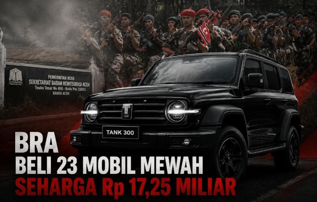 Lembaga yang Urus Kesejahteraan Mantan Kombatan Ini Beli 23 Mobil Mewah Seharga Rp17,25 Miliar