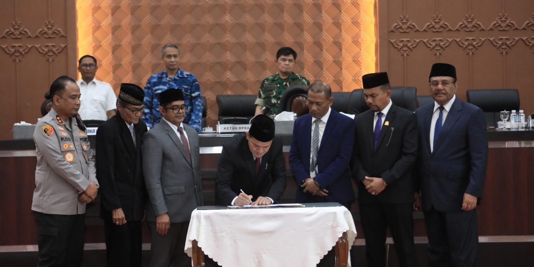 Seluruh Fraksi DPRA Setujui Pertanggungjawaban APBA Aceh 2025