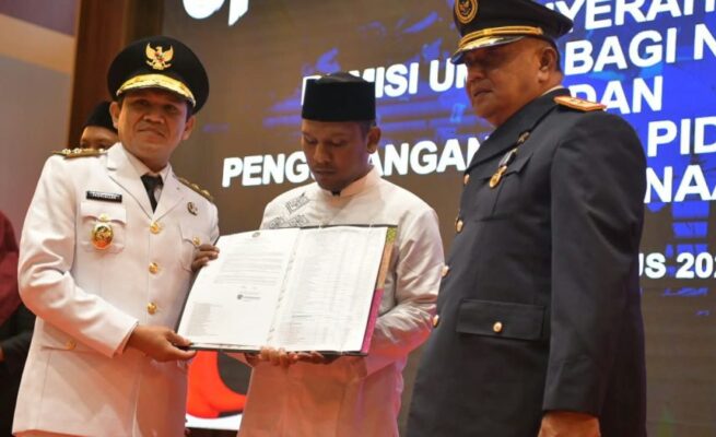 4.833 Narapidana di Aceh Terima Remisi Kemerdekaan, 25 Orang Langsung Bebas
