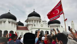 22 Tahun Perdamaian Aceh, Warga Padati Masjid Raya Baiturrahman Sejak Subuh
