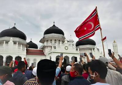 22 Tahun Perdamaian Aceh, Warga Padati Masjid Raya Baiturrahman Sejak Subuh