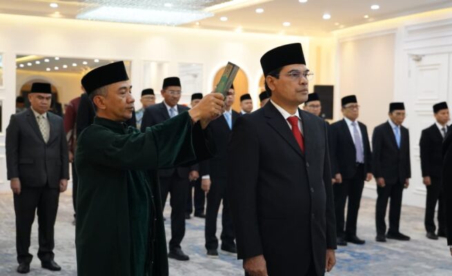 Prof Mujiburrahman Kembali Dilantik sebagai Rektor UIN Ar-Raniry Periode 2026–2030