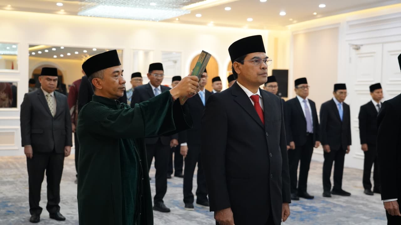 Prof Mujiburrahman Kembali Dilantik sebagai Rektor UIN Ar-Raniry Periode 2026–2030