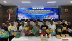 Polda Aceh Bekuk Oknum Keuchik, 50 Ribu Ekstasi dan 4 Liter Etomidate Diamankan